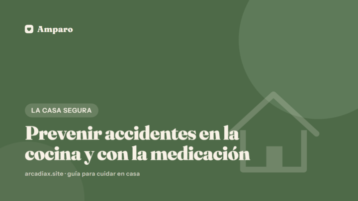 Prevenir accidentes en la cocina y con la medicación