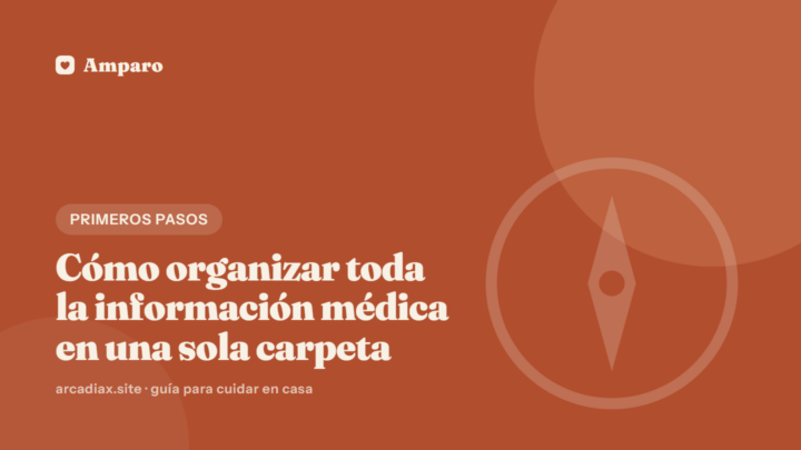 Cómo organizar toda la información médica en una sola carpeta